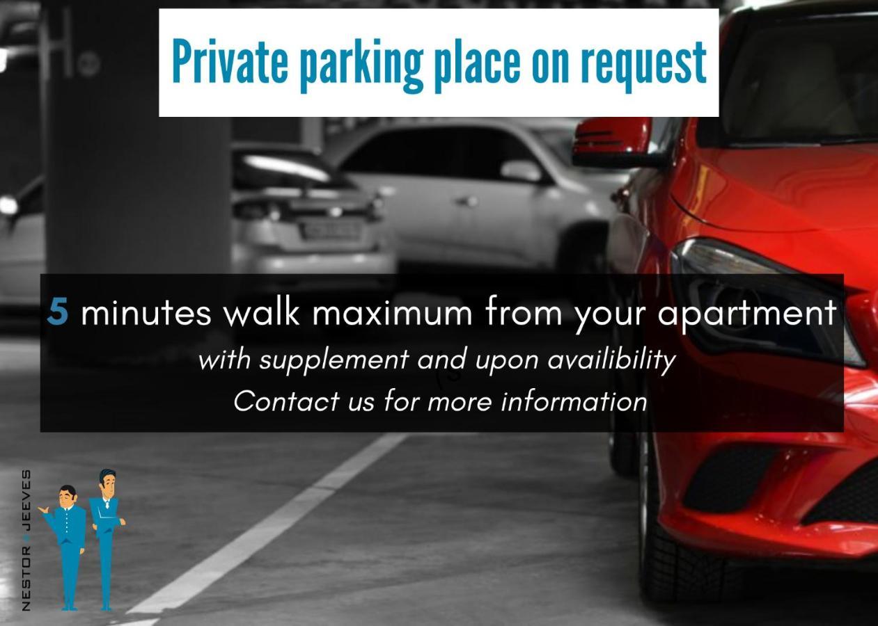Nestor&Jeeves - Palais Renoir - By Sea - Free Parking Apartment Nice Bagian luar foto