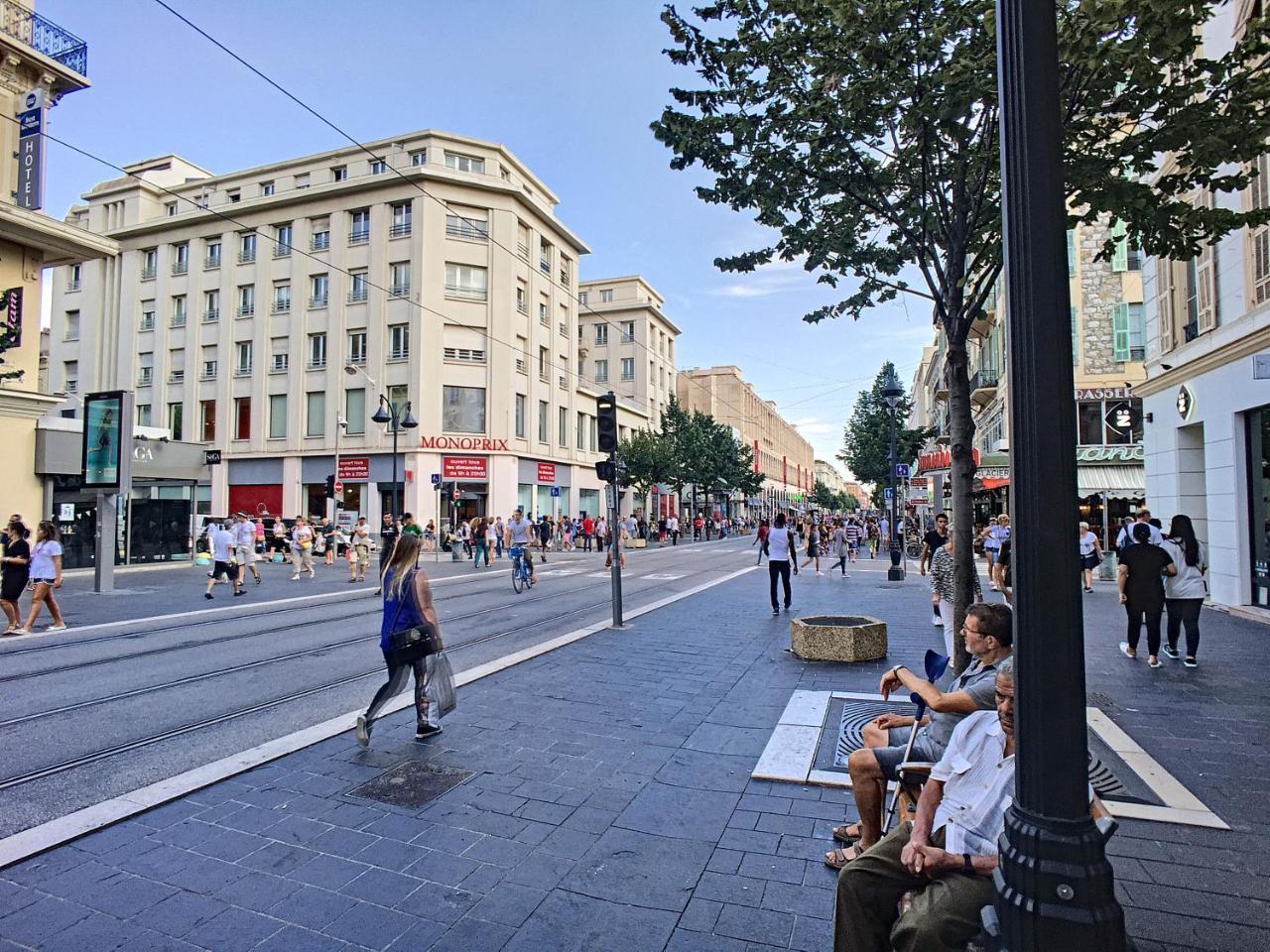 Nestor&Jeeves - Palais Renoir - By Sea - Free Parking Apartment Nice Bagian luar foto